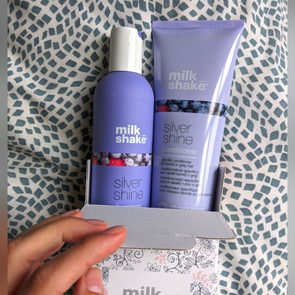 Milk shake purple shampoo & conditioner